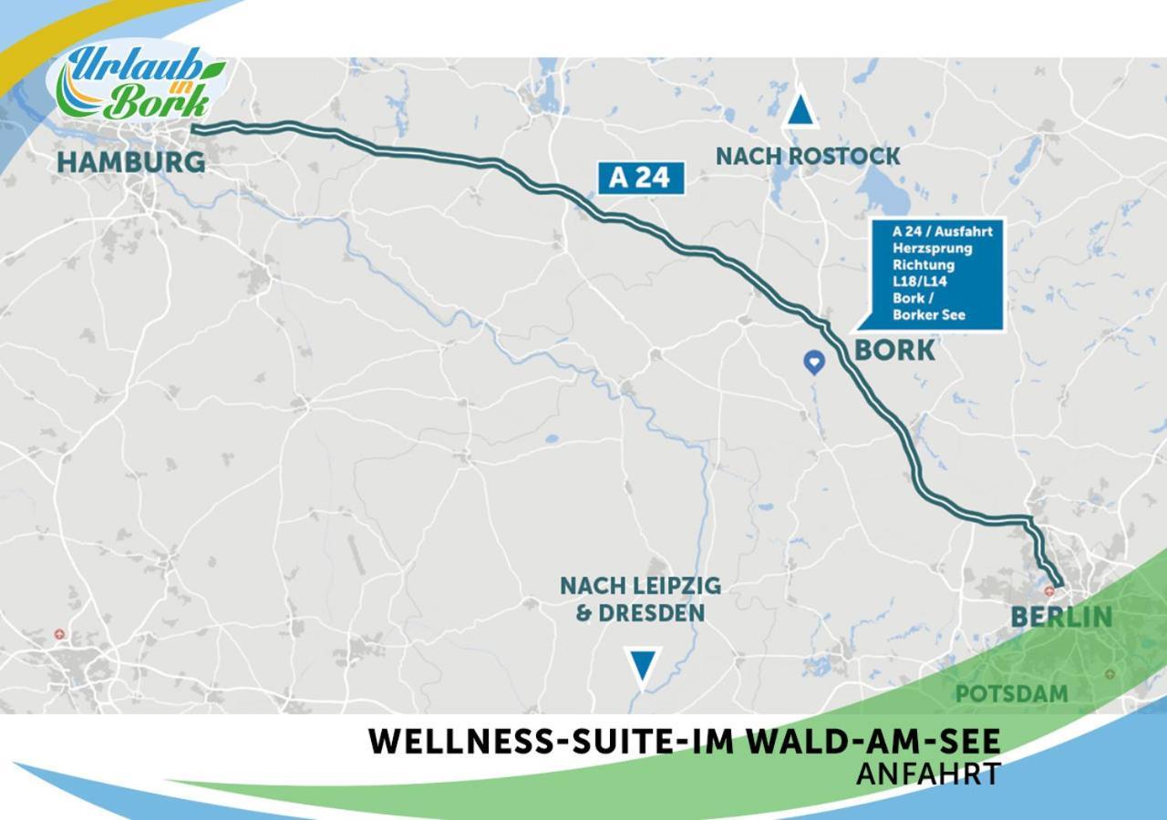 Wellness-Suite-Im-Wald-Am-See Kyritz Extérieur photo