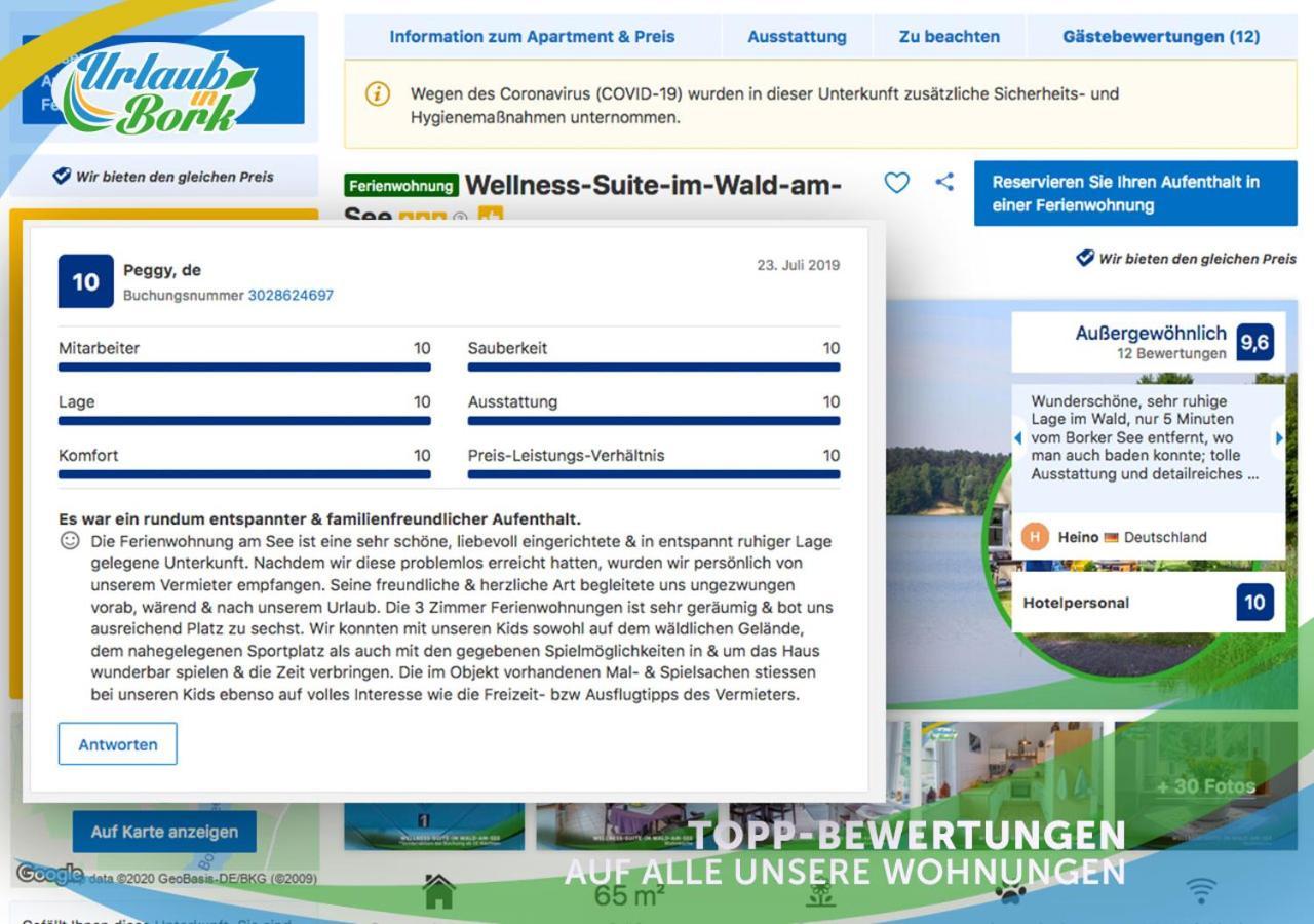 Wellness-Suite-Im-Wald-Am-See Kyritz Extérieur photo